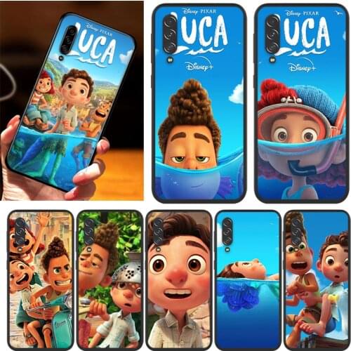 Disney Brothers Luca For Samsung Galaxy A90 A80 A70 S A60 A50S A30 S A40 S A2 A20E A20 S A10S A10 E Soft Phone Case