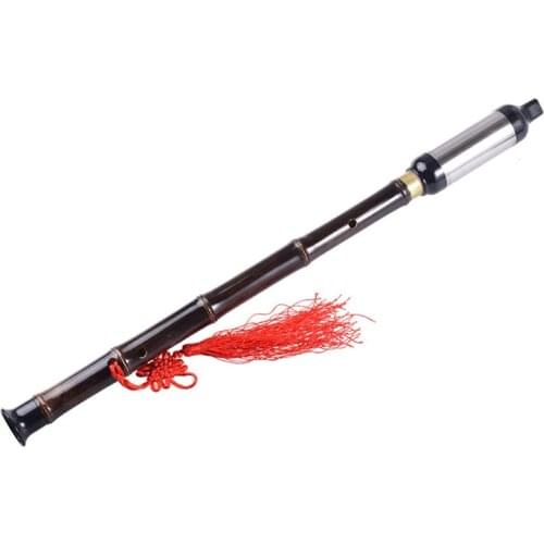 New Flutes Woodwind Black Bamboo Chinese Yunnan Bawu G Key Pipe Music Instrument Key Flute