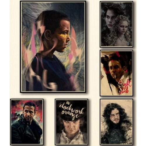 RandySticker Wall Watercolor Paintings