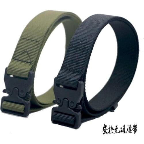 Mens Belt Outdoor Hunting Tactical Belt Multifunctional Buckle High Quality Nautical Canvas Unisex Luxury Designer Belts