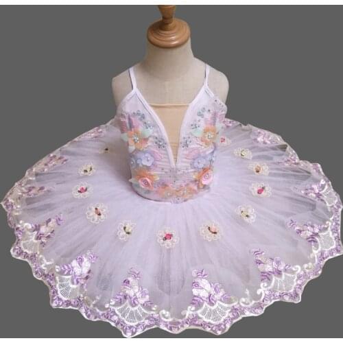 Romantic ballet Childrens Swan Lake Ballet Costume Ballerina Dress Kids Short Feminino Ballet Tutu Skirt Dance Dress For Girls