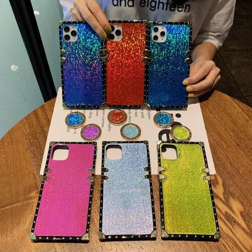 Luxury Soft TPU Square Phone Case For Samsung A51 A71 A10s A20s A30s A40 A50 A60 A70 M10s M20 M21 M30s M40 A81 Back Cover