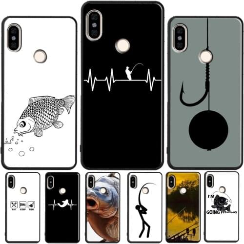 Carp Fishing Fish Case For Xiaomi Redmi Note 9 Pro 9S 8T 8 Pro Note 10 Pro Coque For Redmi 9T 9 9A 9C 8A 7A