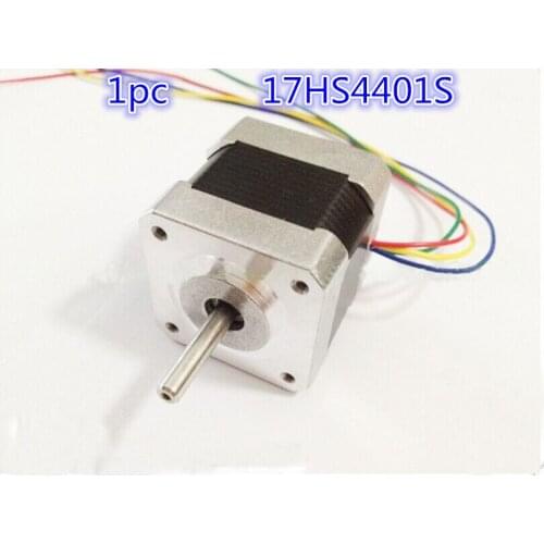 Free Shipping Nema17 Stepper Motor 42 motor Nema 17 motor 42BYGH 1.7A (17HS4401S) motor for CNC XYZ 3D printer 4-lead