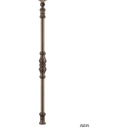 Freeshipping 950mm JS035 Column Customade Floor Mount Newel Handrail Armrest Post Pillar Pole for Staircase