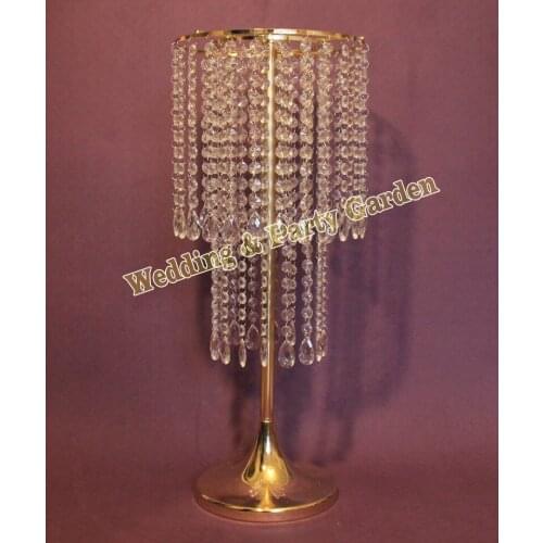 62cm 24.4"(H) Wedding Acrylic Crystal Table Flower Stand Wedding Centerpiece Party Chandelier,Wedding Decoration 10pcs/lot