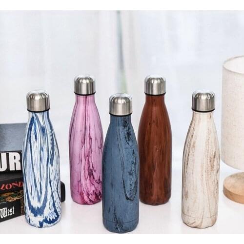 304 stainless steel thermos cup chaopai outdoor sports water cup creative coke bottle custom logo