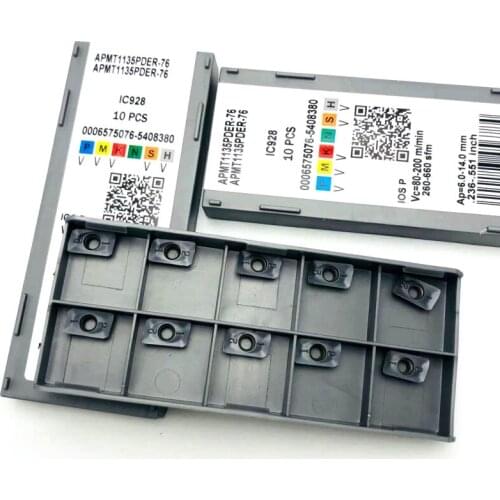 APMT1135PDER 76 IC928 carbide insert CNC machine tool parts turning tool APMT1135 turning tool cutting tools turning tool