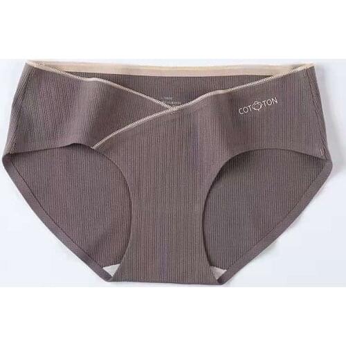 Cotton Briefs Panties for Pregant Women Comfortable Low Waist Underwear Sexy Stretch Lingerie undefined