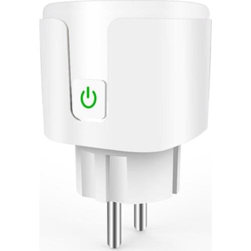 Smart WiFi Plug Adaptor 16A Remote Voice Control Power Monitor Socket Outlet Timing Function Work