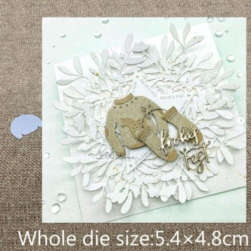 New Design Craft Metal Cutting Die die cuts Snowflake decoration sweater scrapbook Album Paper Card Craft Embossing die cuts