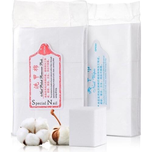 1 Pack Gel Nail Polish Remover Gel Polish Cleaner Manicure Nail Remover Lint-Free Wipes Cleaner Paper Pad