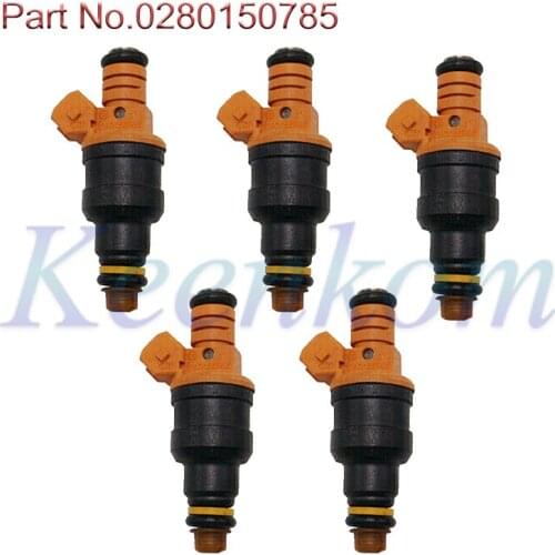 5pcs Renovation fuel Injector 0280150785 for Volvo 850 2.3L 2.4L Turbo 1994 1995 1996 1997