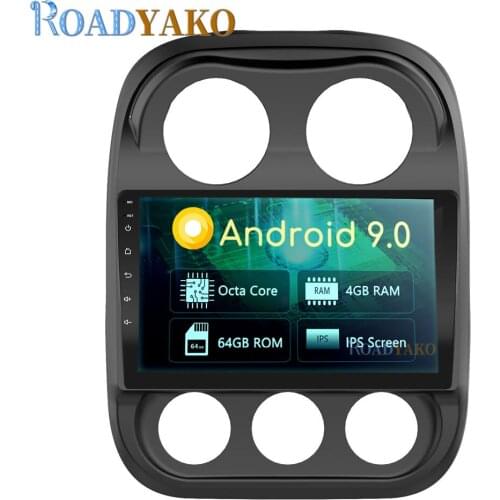 10.1'' Android Car Radio GPS Navigation For Jeep Compass 2010-2016 Stereo Auto Multimedia Video player Car panel 2 Din Autoradio