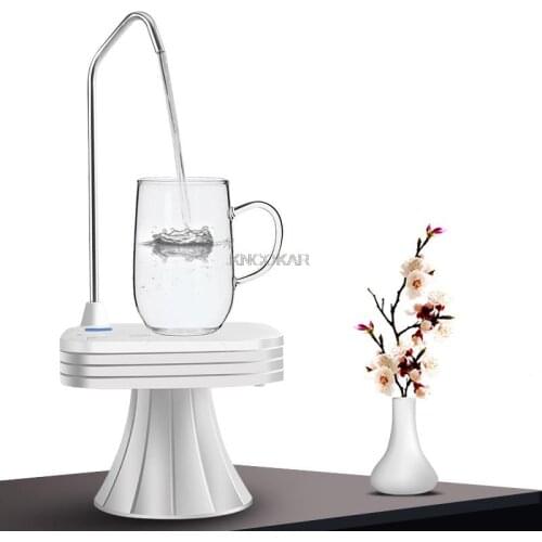 Electric Water Dispenser Rechargeable Bottled Water Pumping Household Pure Bucket Water Pressure Wireless Water Pump Popular