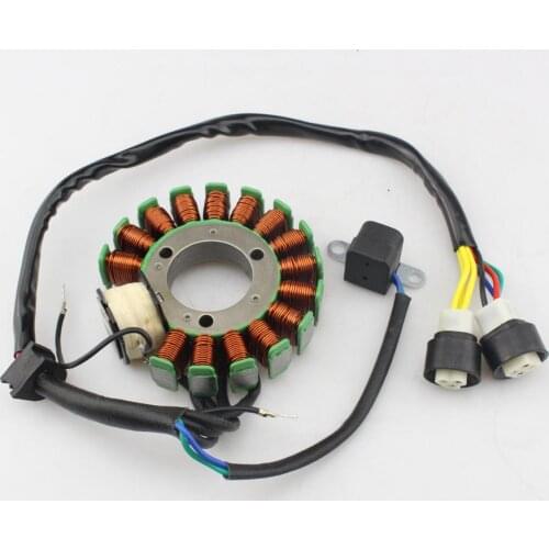 Motorcycle Magneto Stator Coil Generator Ignition Coils For Yamaha YFM225 Moto-4 1986-1988 YFM250 Moto-4 1989-1991 59V-85510-20