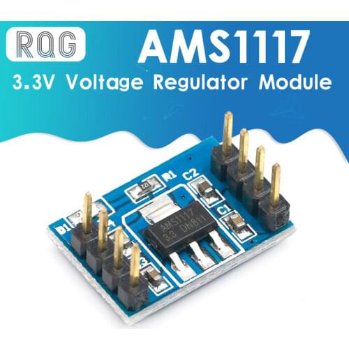 3.3V Voltage Regulator Module AMS1117 Voltage Regulator chip / 5V to 3.3V module Dual Channel easy connection