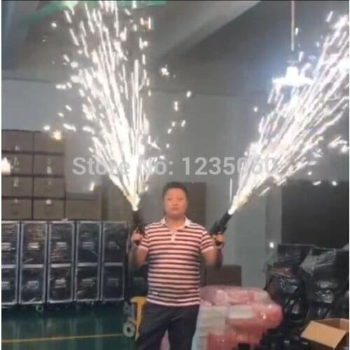 Fireworks gun / Sparkler machine / Wedding cold fireworks for party nightclub stage prop performance show