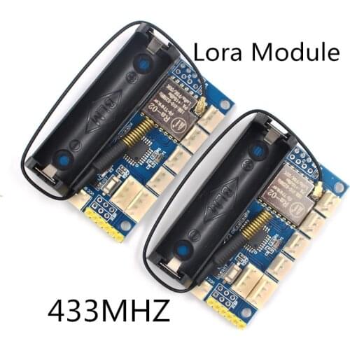 2pcs/lot 433Mhz Lora Radio Node V1.0 SX1278 Rola 433Mhz Radio Module ATmega328P Wireless DIY Kit for Arduino pro mini