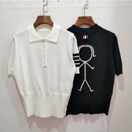 Женские трикотажные футболки TB BROWIN China At AliExpress