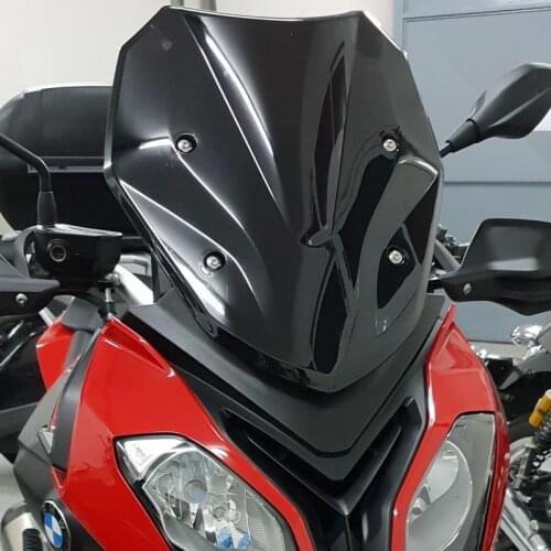 Windscreen For BMW S1000XR S 1000 XR K49 2015 2016 2017 2018 2019 Wind Screen Deflectors Windshield Black Smoke Iridium