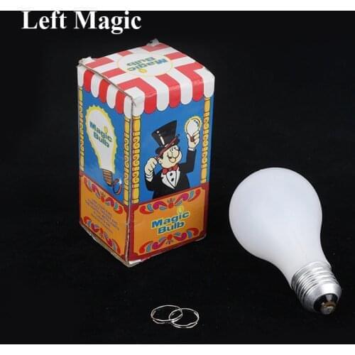 Magic Light Bulb - Mentalism Magic Tricks Lamp Magic Trick Ring Close Up Stage Magic Props Magician Illusions