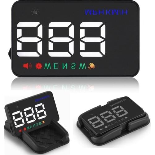 XYCING A5 HUD GPS Car Head Up Display Windshield Projector Digital Speedometer GPS HUD Display Car Projector Two Display Mode