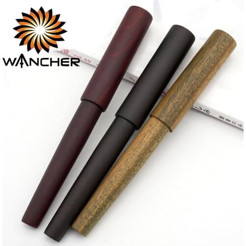 Japanese WANCHER ebony pen wooden stationery gift for men