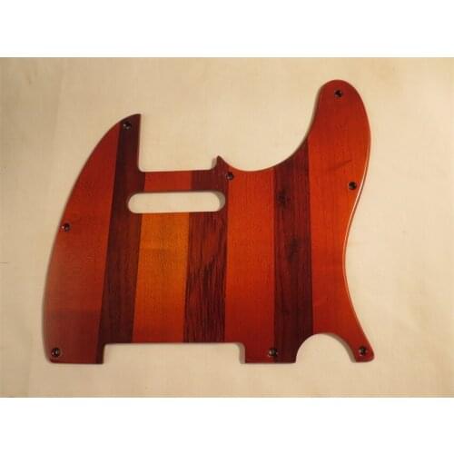 1pcs Hand-made solid maple wood Guitar Pickguard #4305