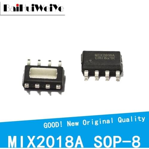 10Pcs/Lot MIX2018A MIX2018 SMD SOP8 SOP-8 Good Quality Chipset Single Channel Class F Audio Power Amplifier 5W Patch