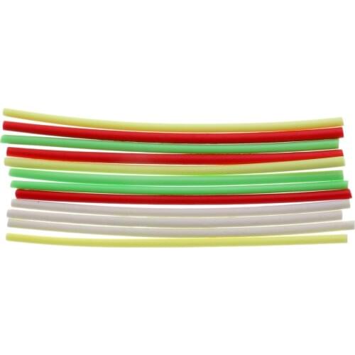 12pcs Fly Tying Foam Cylinders Parachute Floating Hoppers & Wiggle Floatant