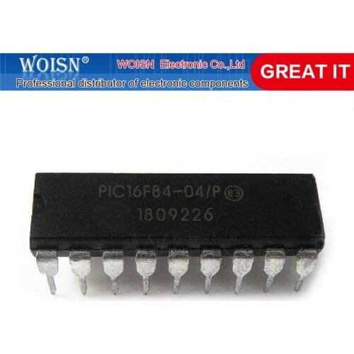 2pcs/lot PIC16F84A PIC16F84 PIC16F84A-04/P PIC16F84A-20/P 16F84A-04/P 16F84A DIP-18 PIC16F84-04/P PIC16F84-10/P In Stock