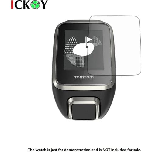 3x Clear LCD Screen Protector Guard Cover Shield Film Skin for TomTom Golfer2 Golfer 2 GPS Smart Watch Accessories