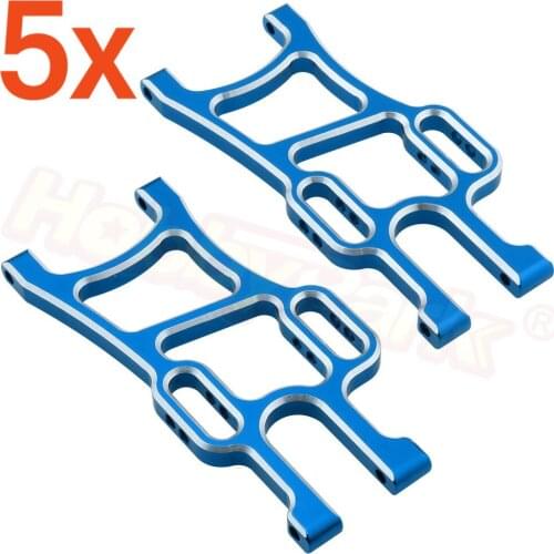5Pairs/Lot HSP 108019 Alum Front Lower Suspension Arm For Redcat Exceed Off Road Monster Truck 1/10 RC Model Car 94108 94111