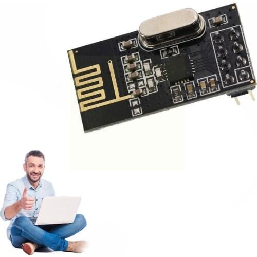 NRF24L01+ wireless module power enhanced version SI24R1 2.4G communication receiving wireless module U7R7