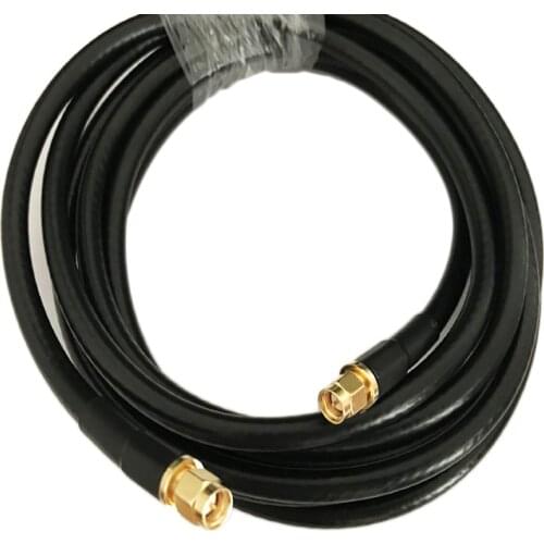 SMA male to SMA male connector 5D-FB 50-5 Coaxial Cable RF Adapter Cable 50Ohm 1/2/3m 5m 10m 15m