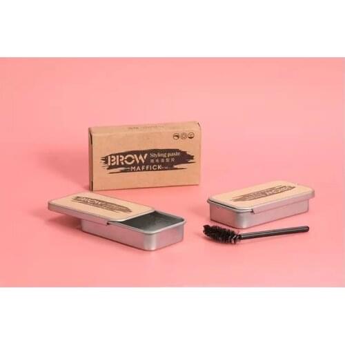 MAFFICK Makeup Eyebrow Styling Soap With Brush Chinese Style Long Lasting Waterproof Nature