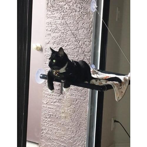 Cat Hammock Suction Cup Hanging Bed Hanging Basket Cat Litter Cat Window Swing Hanging Litter Window Sill Glass Cat Supplies