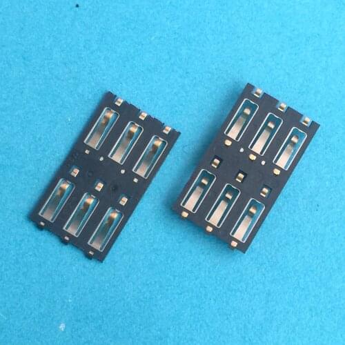 Sim card socket tray slot connector for Xiaomi 3 M3 Mi3 Mi 3 cell phone sim card reader holder adapters