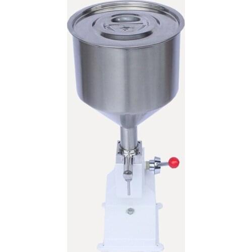 Manual Food Filling Machine Nail Polish Cosmetic Cream Honey Liquid Paste Packaging Equipment Shampoo Juice Filler