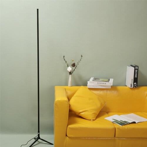 Modern Living Room simple floor lamp for bedroom Metal Line Strip Standing Lamps Beside sofa Designer Home Decor Light Fixtures
