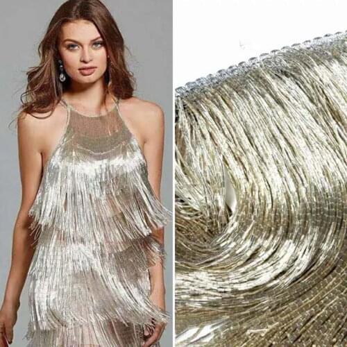 1Yard/15 cm Width Red Bead Glass Tube Tassel Clothing Handmade Bead Hanging Bead Tube Party Clothes Bag Lace DIY Accessories