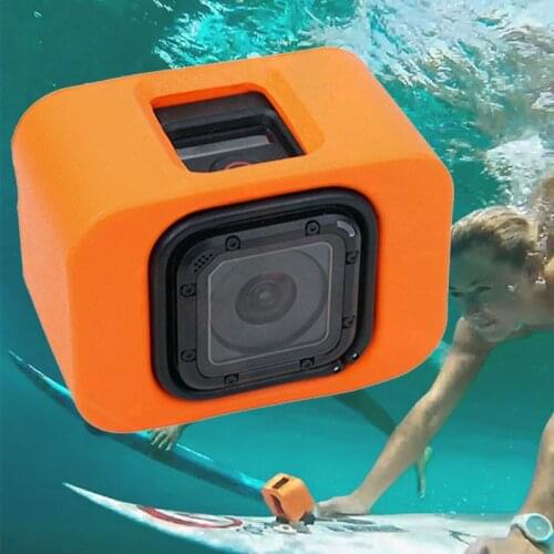 Water Surfing Floaty Floating Backdoor Cover For Gopro 4 5 Session Camera Float Mount Housing Case Accessories