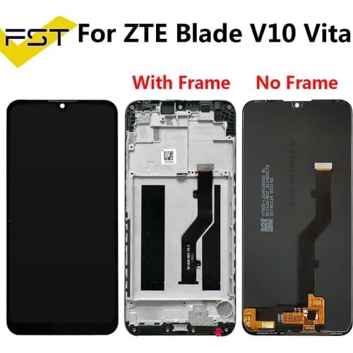 6.26''For ZTE Blade V10 Vita LCD Display+Touch Screen Digitizer Assembly+Frame For ZTE V10 Vita Mobile Phone Spare Parts+Tools