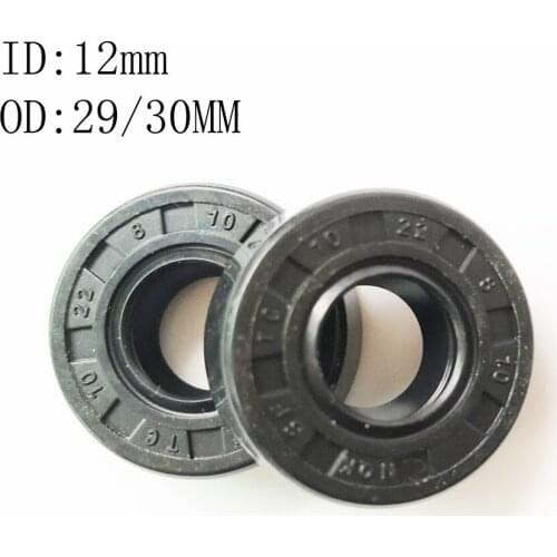 1PCS 12X29X7 12X30X10 12X30X7 12X30X8MMNBR Shaft Skeleton Oil Seal TC Nitrile Rubber Ring Gasket
