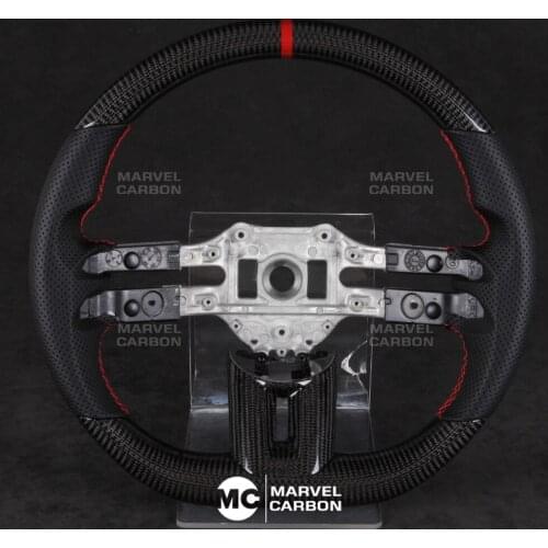 100% REAL CARBON FIBER STEERING WHEEL COMPATIBLE WITH Benz