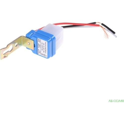 1pcs Switch Automatic Auto On Off Photocell street Light Switch DC AC 220V 50-60Hz 10A Photo Control Photoswitch Sensor Switch