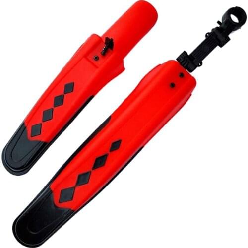 Outdoor Sports Bicycle Mudguard Mountain Bike Road Bicycle Double Color Mudguard Riding Bicycle Parts Fender High Quality