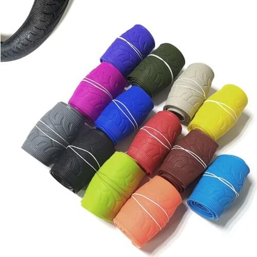 Car Soft Multi Color Silicone Steering Wheel Cover For Mazda Toyota Honda Suzuki Chevrolet BMW KIA Peugeot Hyundai SEAT Citroen