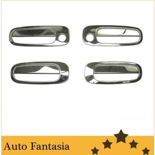 Car chrome door trim- Chrome Door Handle Cover for Toyota bB / Scion xB 04-07-Free Shipping
